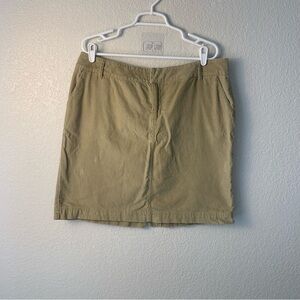 Bosco's Architect Corduroy Skirt in Tan